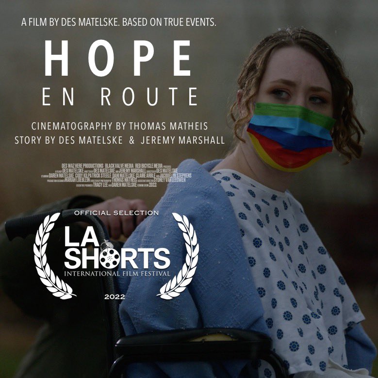 My film "Hope En Route" is officially showing at the Academy Award qualifying LA Shorts International Film Festival! Tickets are on sale now for their digital event and you can watch it on any device: lnkd.in/dcDTmmbb
So grateful for my cast &amp; crew ✨