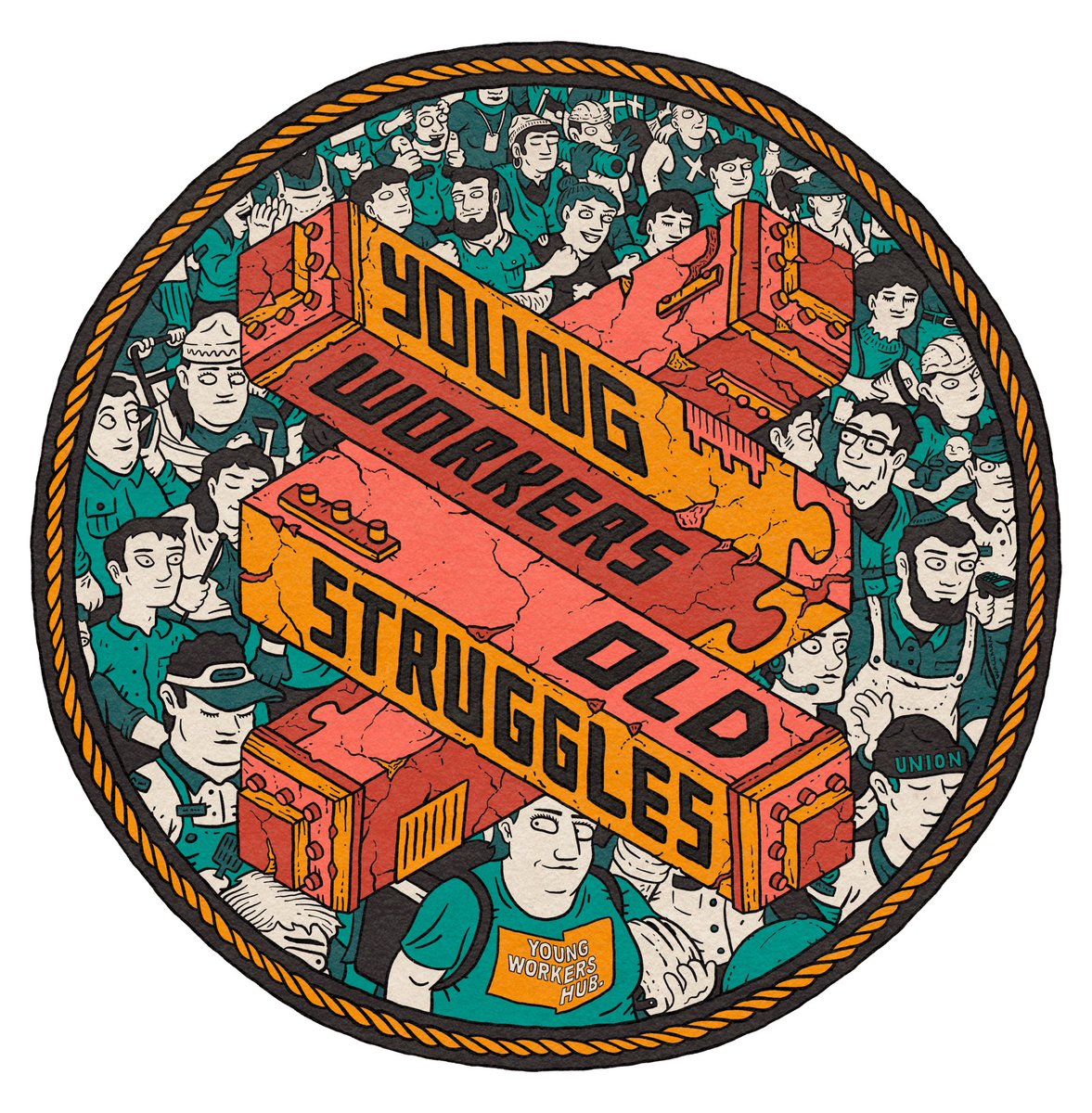 Young Workers | Old Struggles marks our fourth year creating a space young workers can come together to take action <a href="/wallmansam/">sam wallman</a>