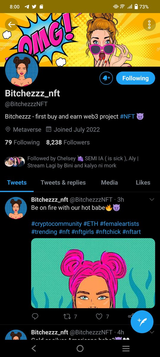 deinshiii_'s tweet photo. @princesspromos_ @BitchezzzNFT https://t.co/3qlTxuXXHc