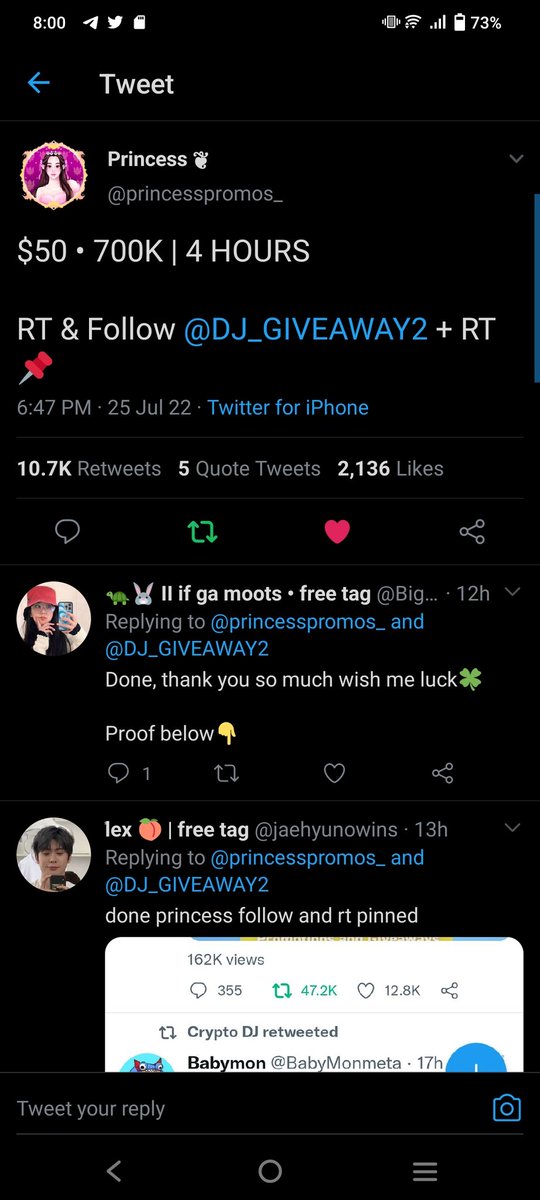 deinshiii_'s tweet photo. @princesspromos_ @DJ_GIVEAWAY2 done po https://t.co/0ln3PSmGmf