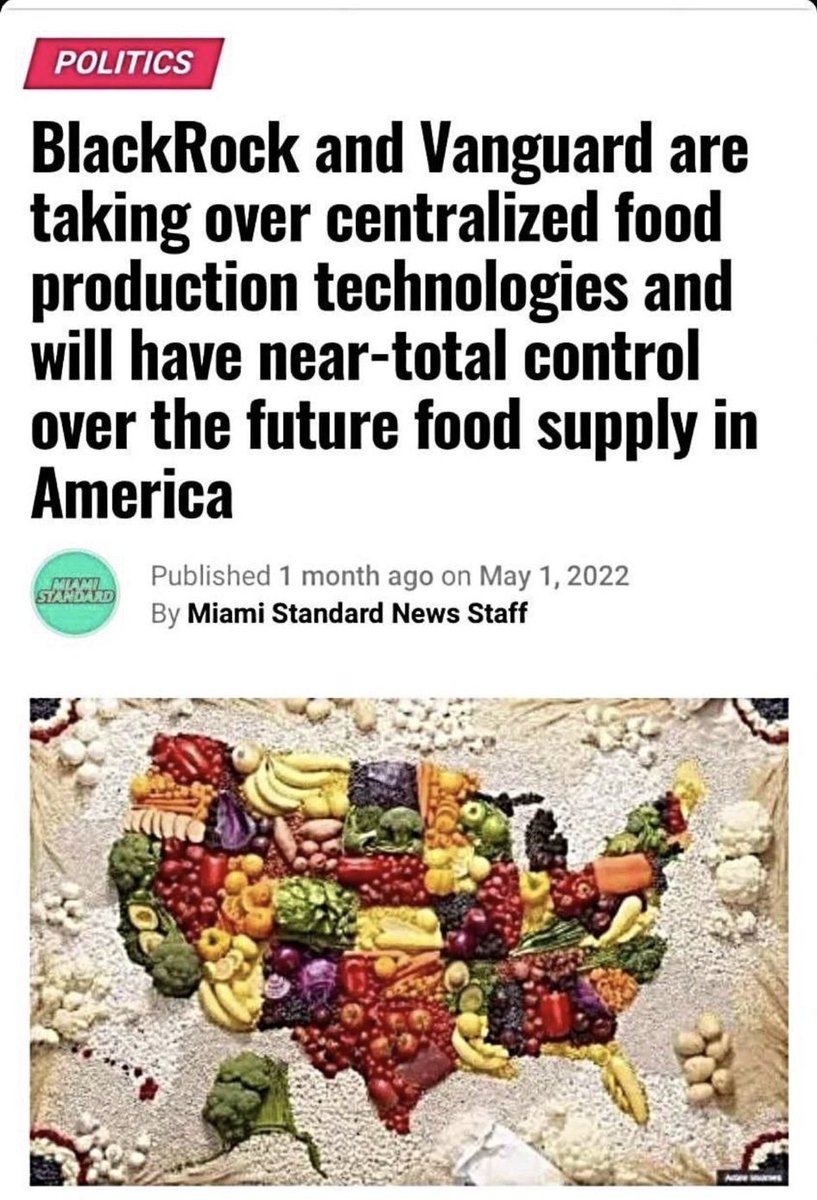 TaraBull's tweet photo. BlackRock is taking over everything from housing to food supply. https://t.co/YBpaOKZGoQ