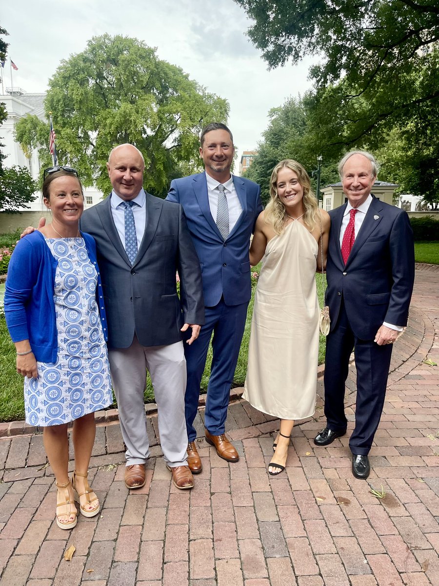We had a tremendous opportunity to visit the Governor’s Mansion with many special moments. A big thank you to Governor Youngkin for having us and sharing your time celebrating our National Championship! President Trible Day July 31st!