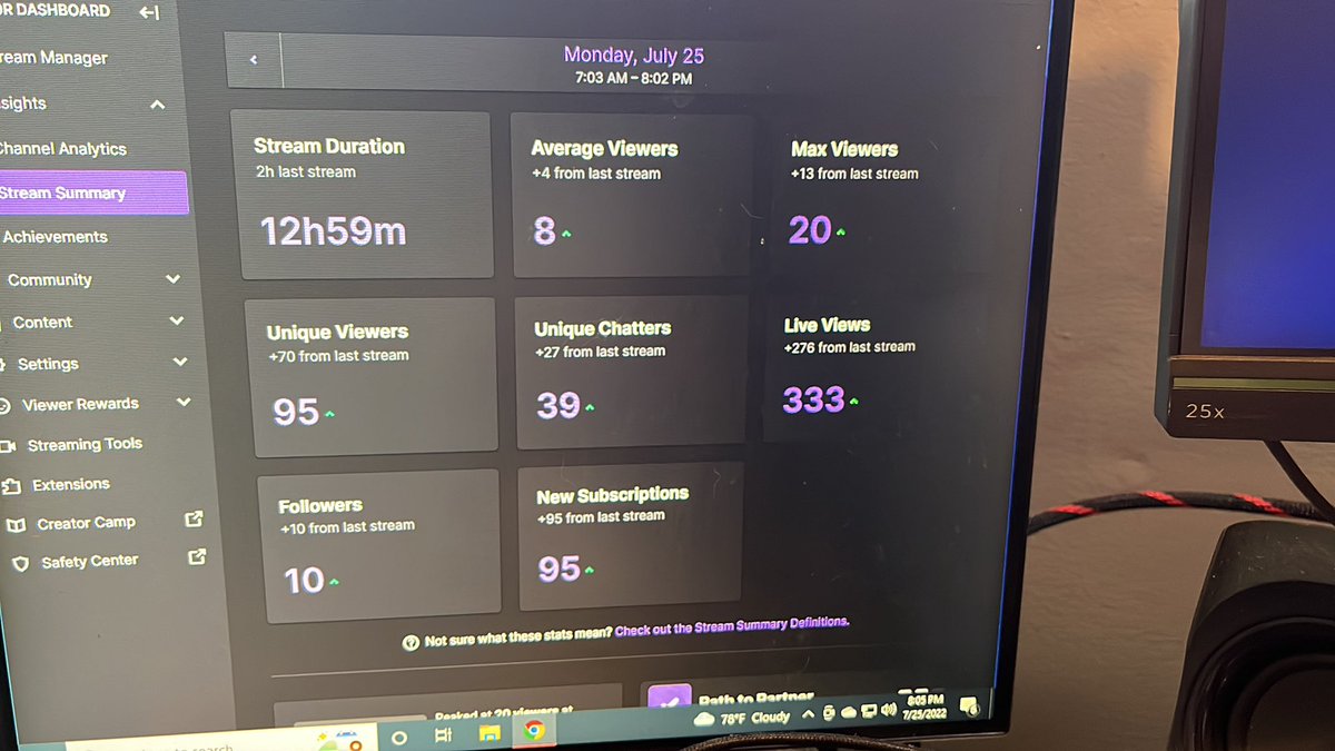tdevon33's tweet image. HOOLLLLLYYYY 🤯🤯🤯🤯 by far the DOPEST stream I’ve had s/o to @Jtaco4life for 92 FUCKING SUBS 🔥🔥 Ms Coco @CJballin01 for all the bits @Fam0usKari for the sub @YMaxthegoat for the sun and gifted. HOLY SHIT A W STREAM 💜🫶🏾 I love y’all #33Gang4L