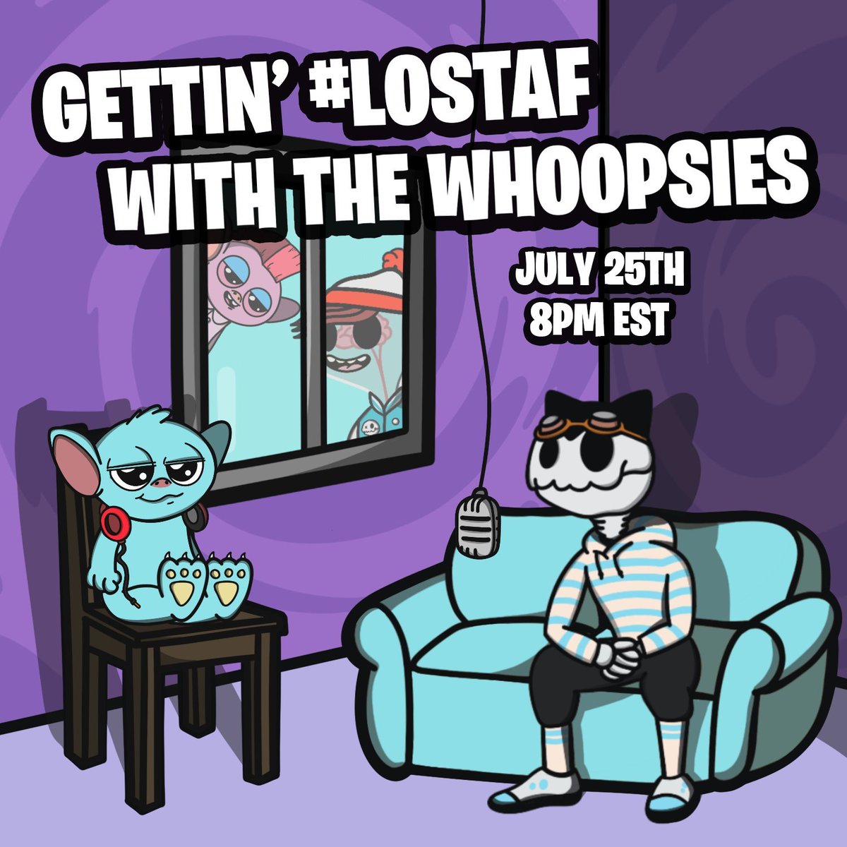 WhoopsiesNFT's tweet photo. To celebrate our collab space with Long Lost we are giving away 2 Whoopsies and 2 Long Lost NFTs to random winners. To participate : 

1. Purchase either @WDoopsies or @LongLostNFT NFT from opensea 
2. Comment here with your new NFT 
3. Tag / RT 

https://t.co/EknRlGrogV https://t.co/8NqbabGn80