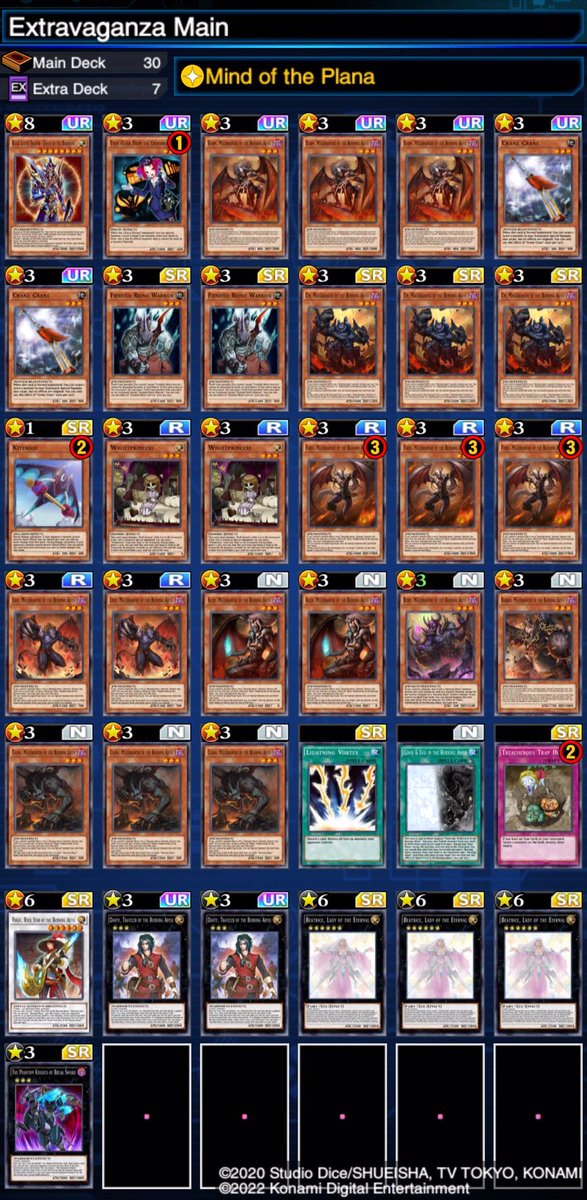1st Place Duel Links Extravaganza R1: DDD 2-0 R2: Lunalight 2-1 R3: BA 1-1 R4: DDD 2-0 R5: HERO 2-1 Top 8: Galaxy 2-0 Top 4: DDD 2-0 Finals: HERO 2-1 Undefeated ( 1st Place Duel Links Extravaganza R1: DDD 2-0 R2: Lunalight 2-1 R3: BA 1-1 R4: DDD 2-0 R5: HERO 2-1 Top 8: Galaxy 2-0 Top 4: DDD 2-0 Finals: HERO 2-1 Undefeated (