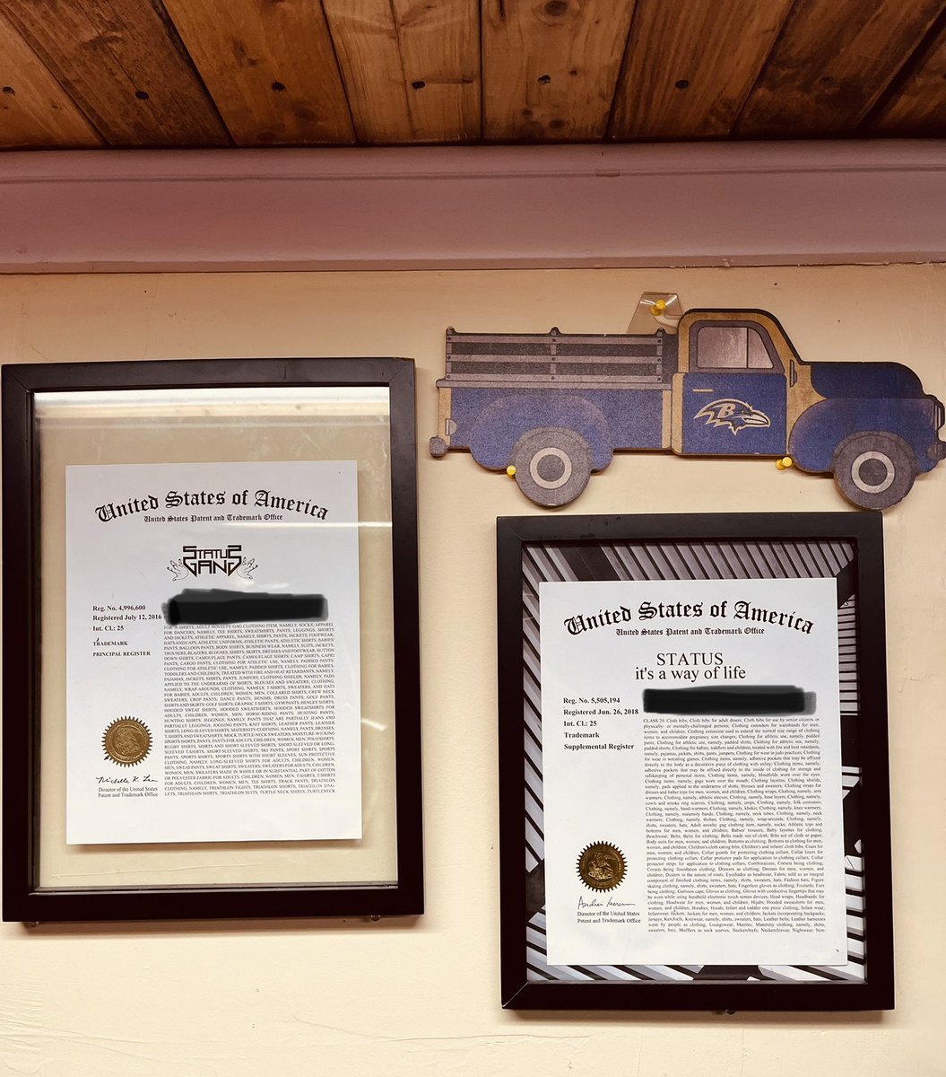 MrMassalley's tweet photo. Owner … daily reminders on the wall 🏆. 5 year renewal just came up. Came a long way. @StatusGang #StatusWayofLife #PerfectSeason https://t.co/oMy4ny0XMg