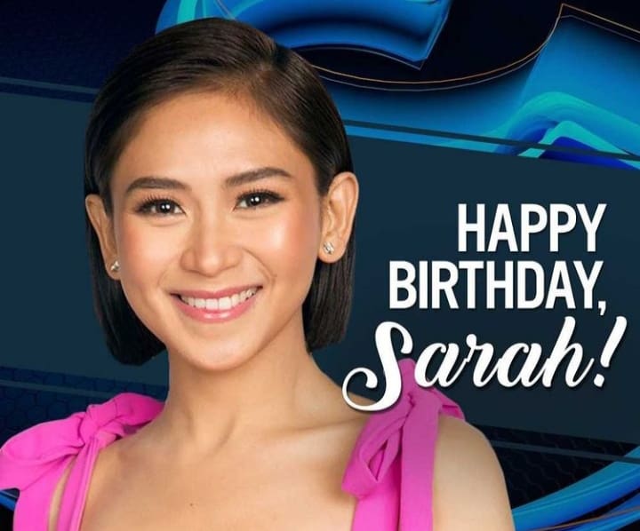 Happy Birthday Ms. Sarah Geronimo     