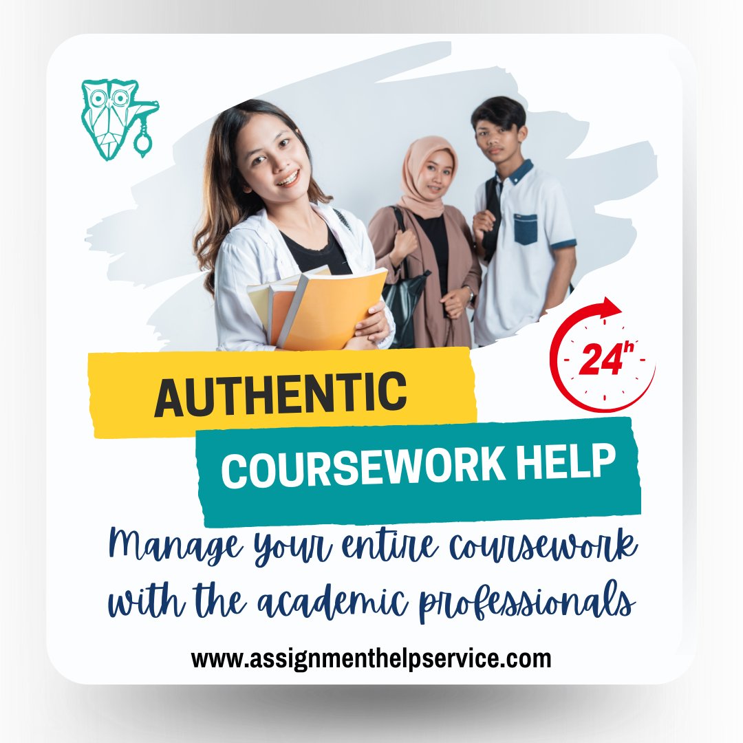 assignmentglobe's tweet image. Stressed about your Coursework? Get 24/7 professional assistance from academic experts and manage your complex coursework with ease.
#assignmenthelpservice #courseworkhelp #courseworkhelper #onlinecourseworkhelp #needcourseworkhelp #courseworkexpert #academicwriting #academic