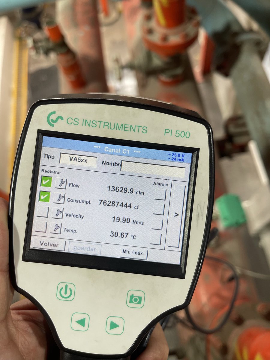 tricombusgt's tweet photo. PI 500 es un graficador portátil con entrada universal. Equipo muy útil para costeó desde consumos de aire, energía, gases así como graficar presión, temperatura. #CSInstruments #Germany #ISO50001 #Mexico #Guatemala #ElSalvador https://t.co/e1UoPiB9iB