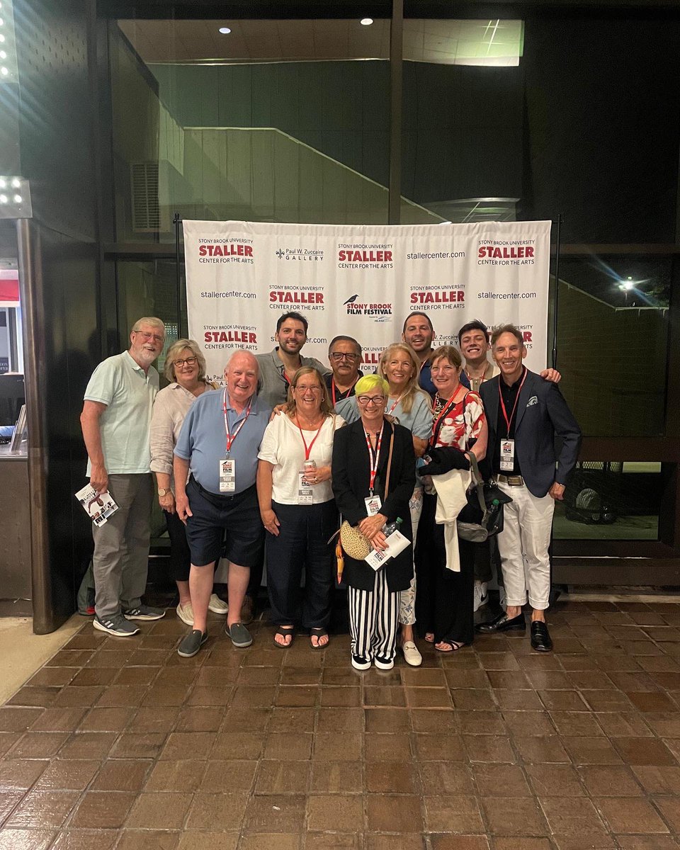 FamulariFilms's tweet photo. It was a Famulari Films Family affair! Thanks to Stony Brook University, the Staller Center and the Stony Brook Film Festival for showing these two alums (and family) a great time! A night to remember. #weareseawolves #famularifilms #stonybrookfilmfestivalryan https://t.co/Afk9MrvbHN