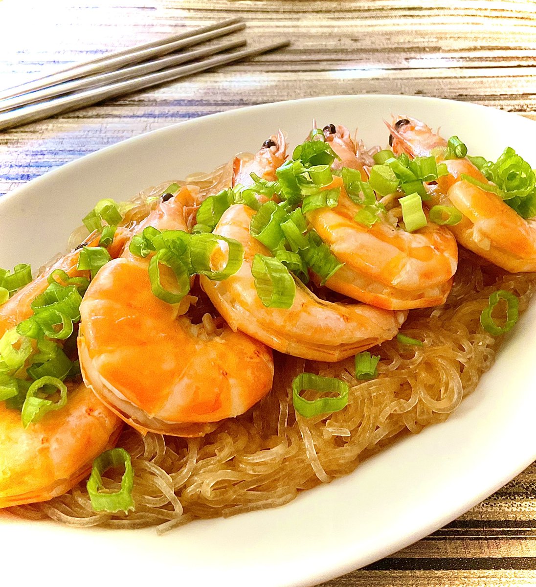 Yummyfoodlover2's tweet image. Hello my friends, Happy Monday to everyone. My dinner is ready. I have vermicelli with shrimp for dinner tonight. How about yours? ENJOY! 😋🤗