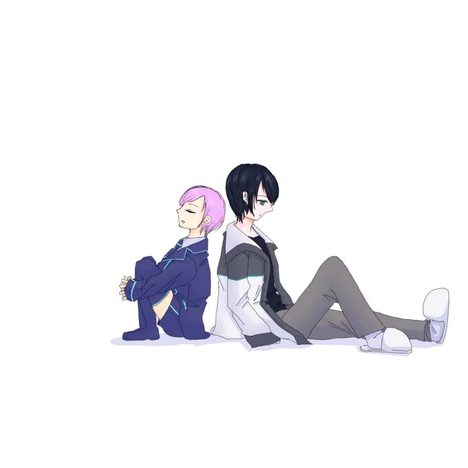 君たちに名前があることを知ったと同時に、あと数日しか余命がないことも悟った#乖離 #りりあーと #灰画 