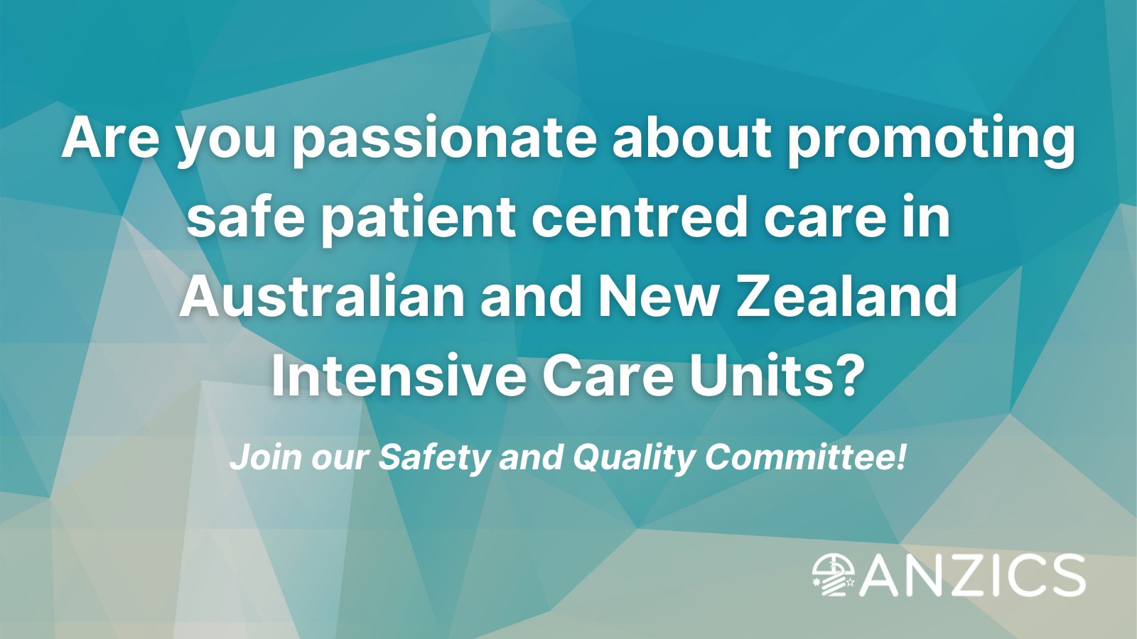 ANZICS (anzics) / Twitter