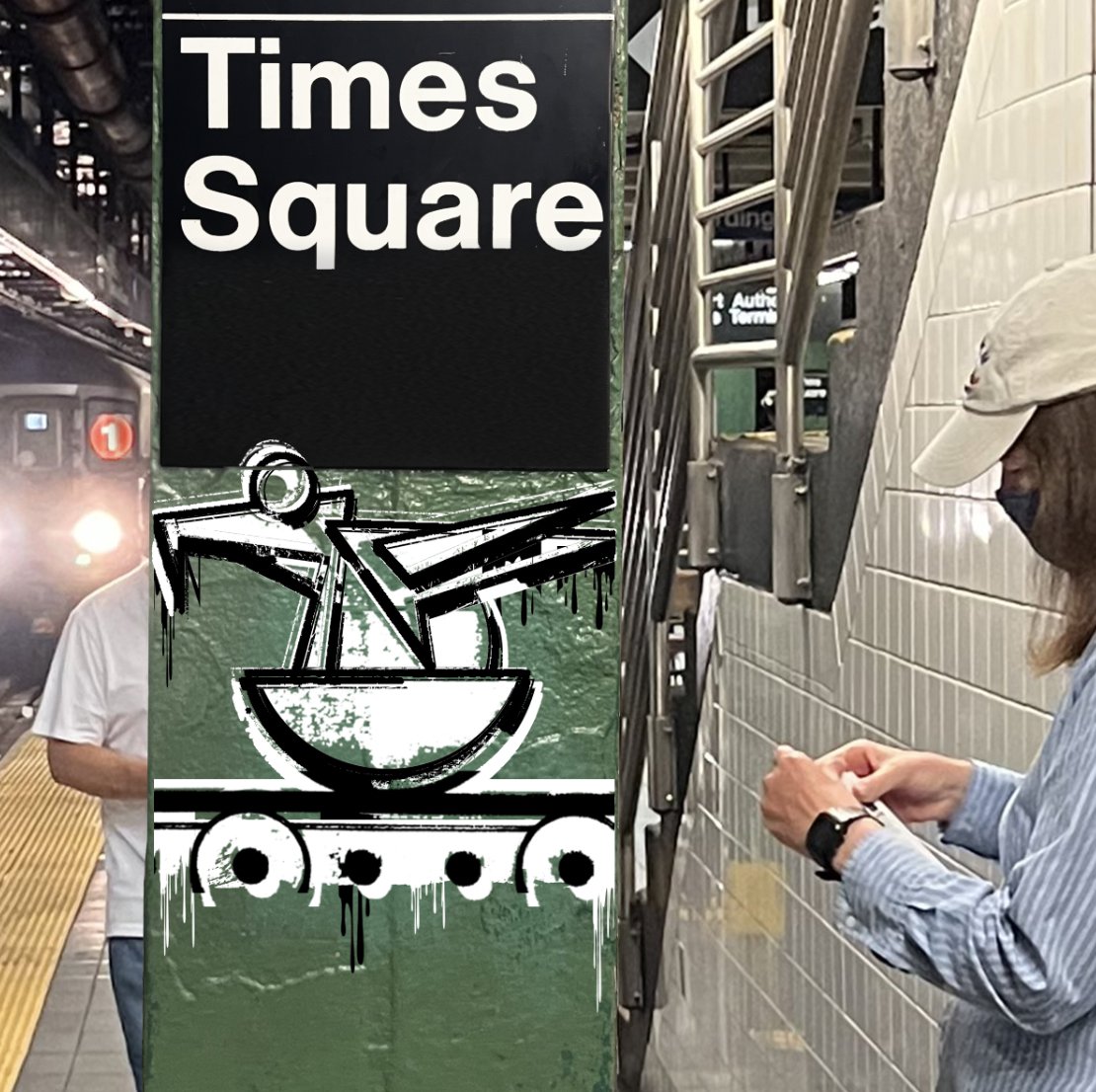 QuestNFT5000's tweet photo. #nfts #StreetArt #streetart #popart #graffiti #graffitiart  #NFTProjects #nyc #brooklyn #art #artists https://t.co/WfKpFaN4rP