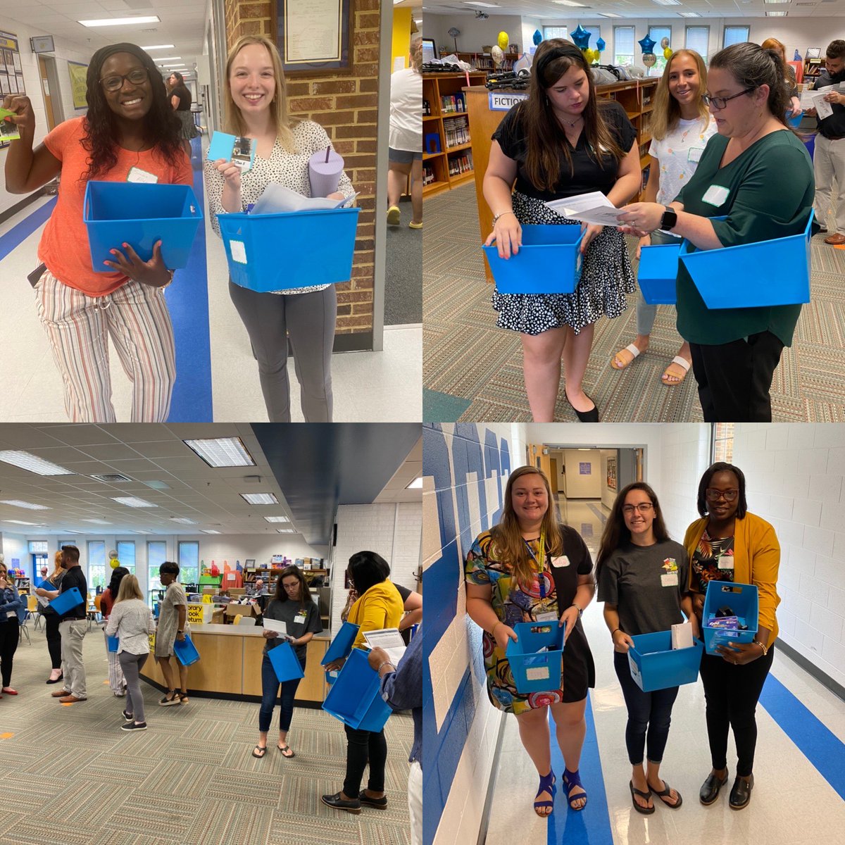 HamptonOaksElem's tweet image. Today we welcomed our new staff to our @HamptonOaksElem team with a scavenger hunt to learn the building while gathering materials they can use in their classrooms. We are glad you chose to be on our team! #Gameon2022
#SCPSMentor360 #M360VIP #PrepForSuccess