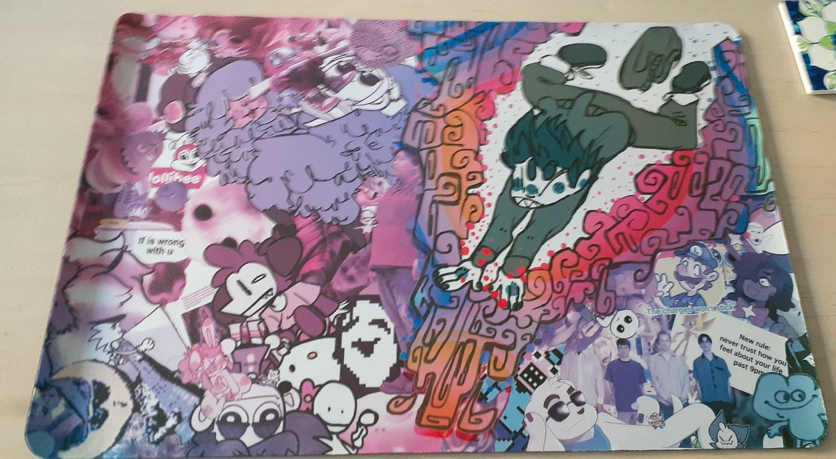 Just to let you know guys, the mat with all the stuff you sent turned out awesome. Thanks for submitting :)