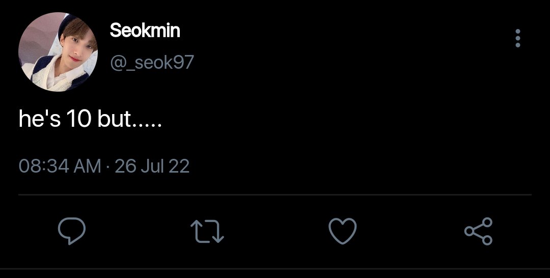 —won x seok few tweet

he's 10 but.....