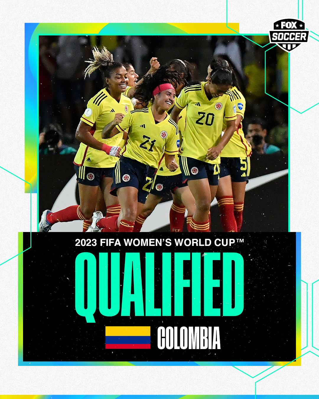 FOX Soccer on Twitter "COLOMBIA QUALIFIES FOR THE 2023 FIFA WOMEN’S
