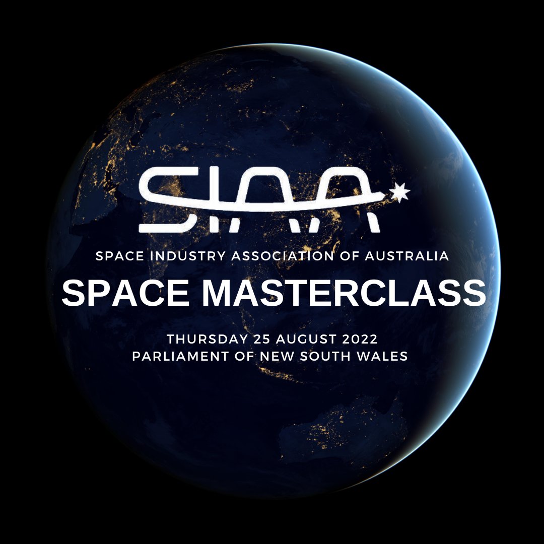 spaceindustryoz's tweet photo. 🚨 Registration is now open for SIAA's Space Masterclass. This event is tailored to provide adjacent industry professionals an opportunity to come engage with space industry experts and gain insights into Australia's space industry. #spacemasterclass https://t.co/qH3Ll6KMmt https://t.co/E0HXZOUiKA
