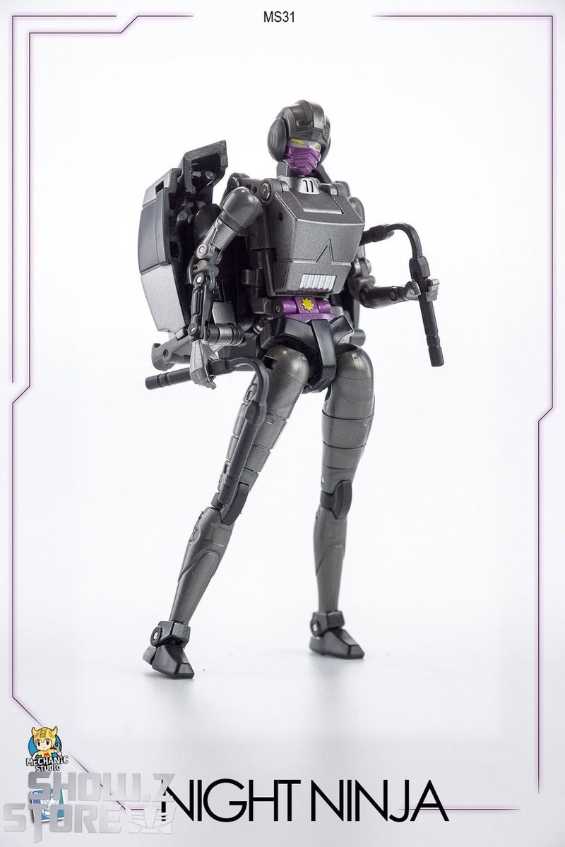 ShowZStore's tweet photo. [Pre-Order] Dr.Wu &amp; Mechanic Toys MS31 Night Ninja Arcee
Material: Plastic ABS
Height: 10cm / 3.94''
Full Price Unknown
--------
👇links👇
https://t.co/UV3SeiOcv8

#DrWu#MechanicToys #MechanicToy #MS31 #Arcee 
#actionfigure #transformer #modelkit #showzstore #Showzdailyreport https://t.co/haDo4CWSbQ