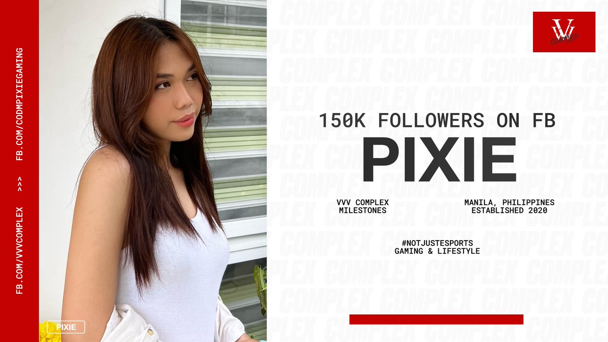 vvv_complex's tweet photo. Cheers to Pixie for reaching 150K Followers! ❤️ Continue the support 🤘🏻

#weconquer #vvvmilestones #PixieAt150k #VVV2022 https://t.co/hZHzjjZAna