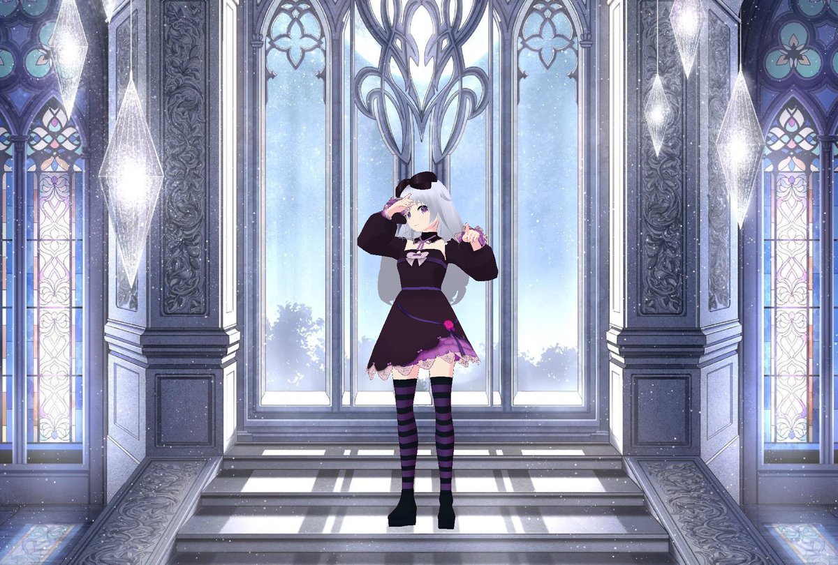 NftKojin's tweet photo. Say hi to Alice! The cute idol that lives in her very own mansion. What is she pointing at? Make a guess🤔

#AnimeNFT #3dmodels #FreeMint https://t.co/RMV2jd85FB
