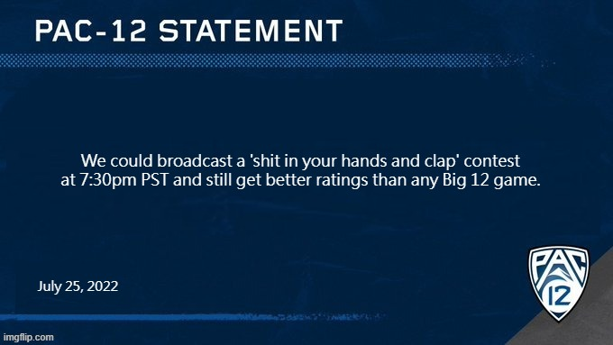 Angry Pac-12 PR (@angrypac12pr) on Twitter photo 