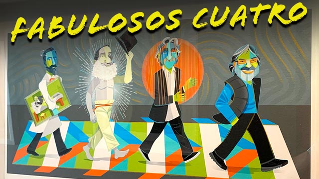Fabulosos cuatro, un resumen de las artes plásticas en Venezuela. Con 4 de sus principales protagonistas:
Michelena, Reverón, Soto y Cruz Diez. 
Pasen y suscríbanse: 

youtu.be/47Swu7mFVH8