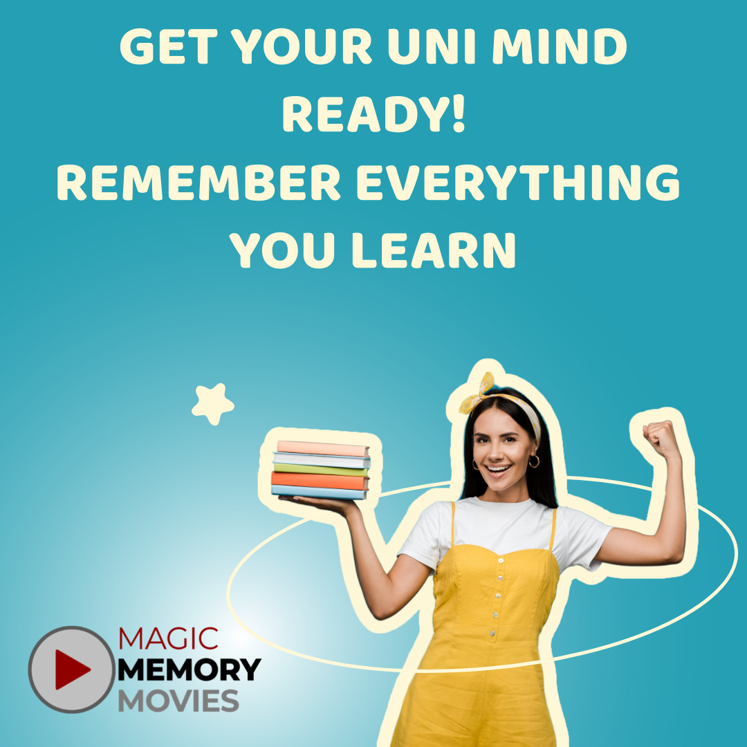 magicmemoryuk's tweet image. This year at Uni make your memory work for you. We'll show you a fast, effective, creative way to remember everything you learn. Discover more at magicmemorymovies.com #magicmemorymovies #rapidmemory #recall