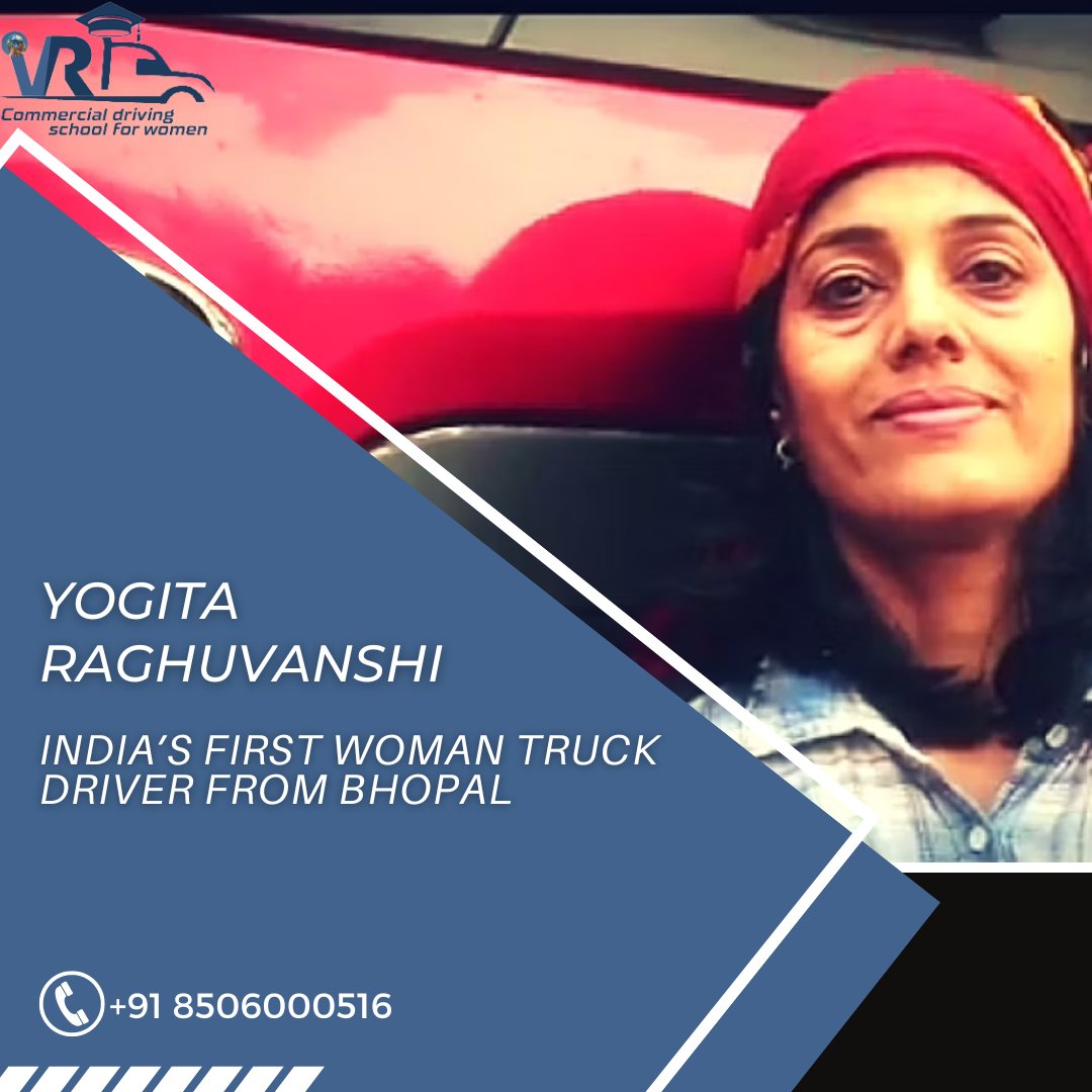 Vrodriving's tweet photo. Meet Yogita Raghuvanshi, India's First Female Truck Driver, who Took on Truck Driving to Support her Children.
Contact Us- +91 8506000516
#vro #vrodriving #getlicensed #womenempowerment #womendrivers #womendrivingschool #womenofindia https://t.co/HI4AXz4hyB