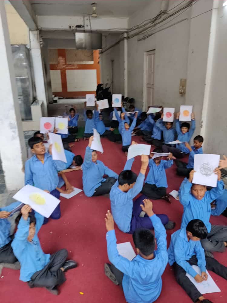 Our happiness!
#visuallychallenged #visuallyimpaired #children #specialchild #specialeducator #AccessibleIndia #InclusiveDevelopment #inclusiveeducation #accessibility #Tactile #tactilelearning #blind #diagrams #career #ngo #CSR #donate #education #share #raisedlines #braille