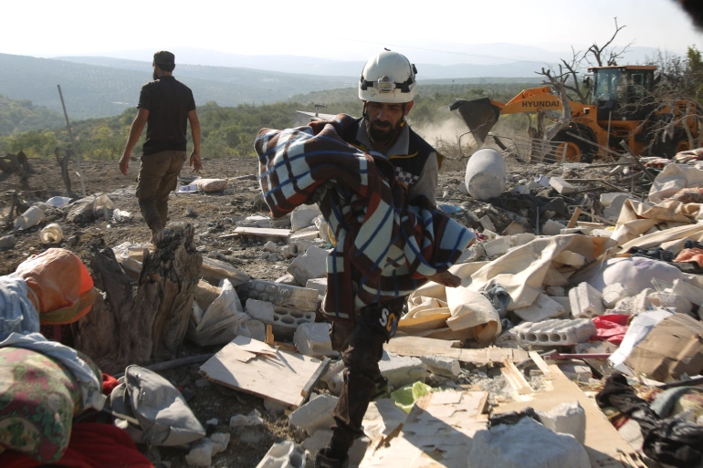 Seven killed in Russian air attack on Syria’s Idlib
Dead in the attack on al-Jadidah included four children from one family, the White Helmets and residents have said.

😭😭😭😭😭