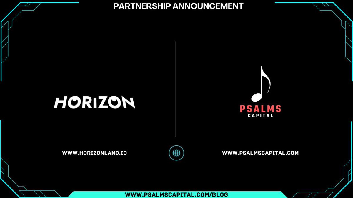 Psalms Capital (@psalms_capital) on Twitter photo 🔈🔈We are super excited to announce <a href="/Horizonland_io/">Horizonland</a> as our strategic partner 🚀🚀
Horizonland is the one-and-only playground that integrates cutting-edge technologies and combines multiple esport games in one virtual universe.
Website: horizonland.io 🔈🔈We are super excited to announce <a href="/Horizonland_io/">Horizonland</a> as our strategic partner 🚀🚀
Horizonland is the one-and-only playground that integrates cutting-edge technologies and combines multiple esport games in one virtual universe.
Website: horizonland.io