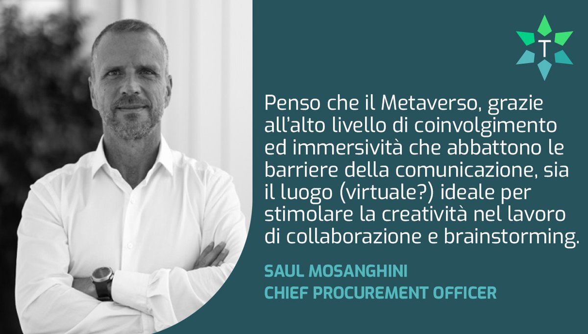 Coinvolgimento ed immersività: due elementi chiave che rendono Il #Metaverso l'ambiente ideale per cambiare la prospettiva sulla collaborazione da remoto.

#Techstar #metaverse #immersivereality #virtualreality
#metaverseenablers
