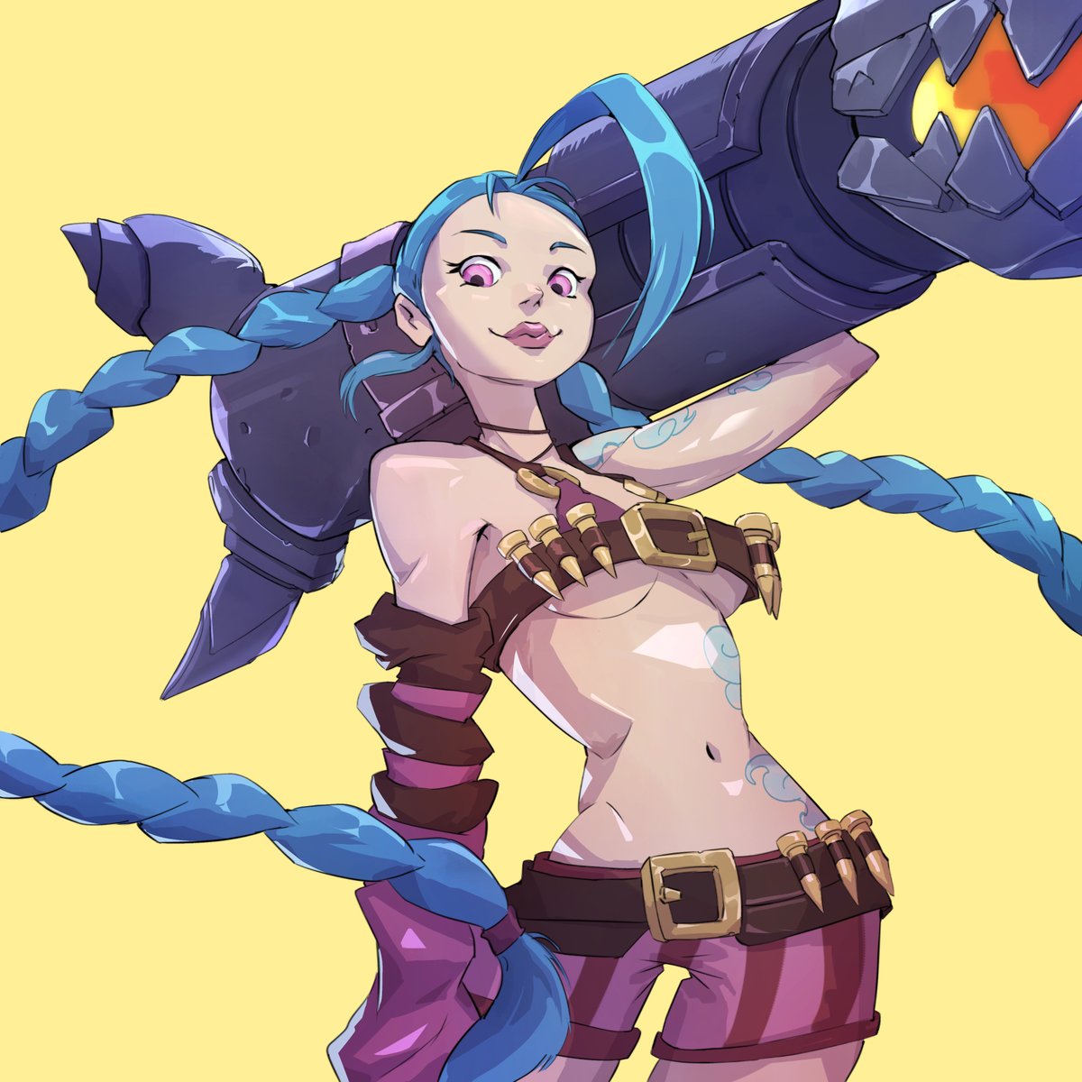 gulikart's tweet photo. https://t.co/KO9FBGlrUp
https://t.co/QgYdRXPrN3

@clipstudiopaint  #digitalart  #LeagueOfLegends #LeagueOfLegendsFanArt #arcane #Jinx https://t.co/qkJxcZzB1O