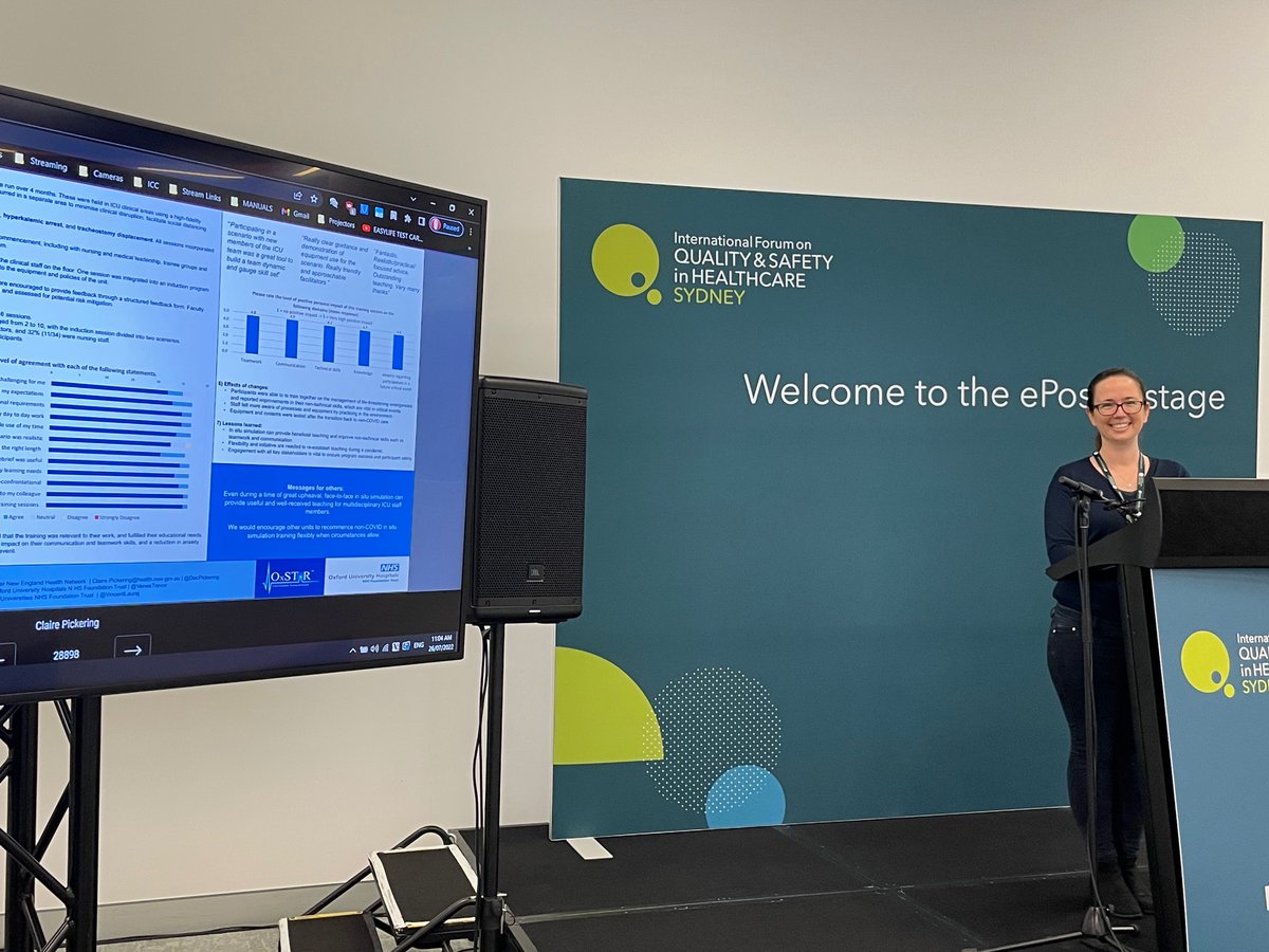 Claire Pickering (@doc_pickering) on Twitter photo So pleased to get to present the results of our #insitusimulation program <a href="/QualityForum/">Quality Forum</a> #quality2022 <a href="/VenesTrevor/">Trevor Venes RN, RNT</a> <a href="/VincentLauraj/">Laura Vincent</a> So pleased to get to present the results of our #insitusimulation program <a href="/QualityForum/">Quality Forum</a> #quality2022 <a href="/VenesTrevor/">Trevor Venes RN, RNT</a> <a href="/VincentLauraj/">Laura Vincent</a>