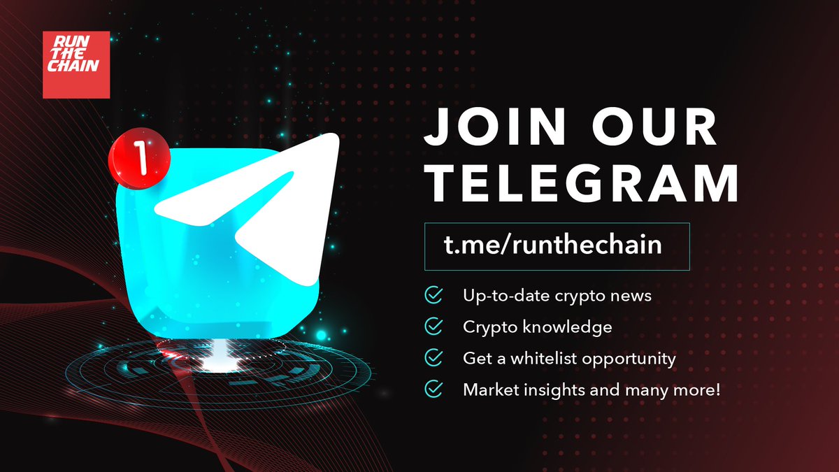 Join us for accurate & up-to-date news/analysis on #crypto, #web3 and more 🚀.

Link: t.me/RunTheChain

#cryptonews #crypto #cryptocurrency #cryptocurrencies #RTCNews #cryptoclassroom #projectreview #RTC