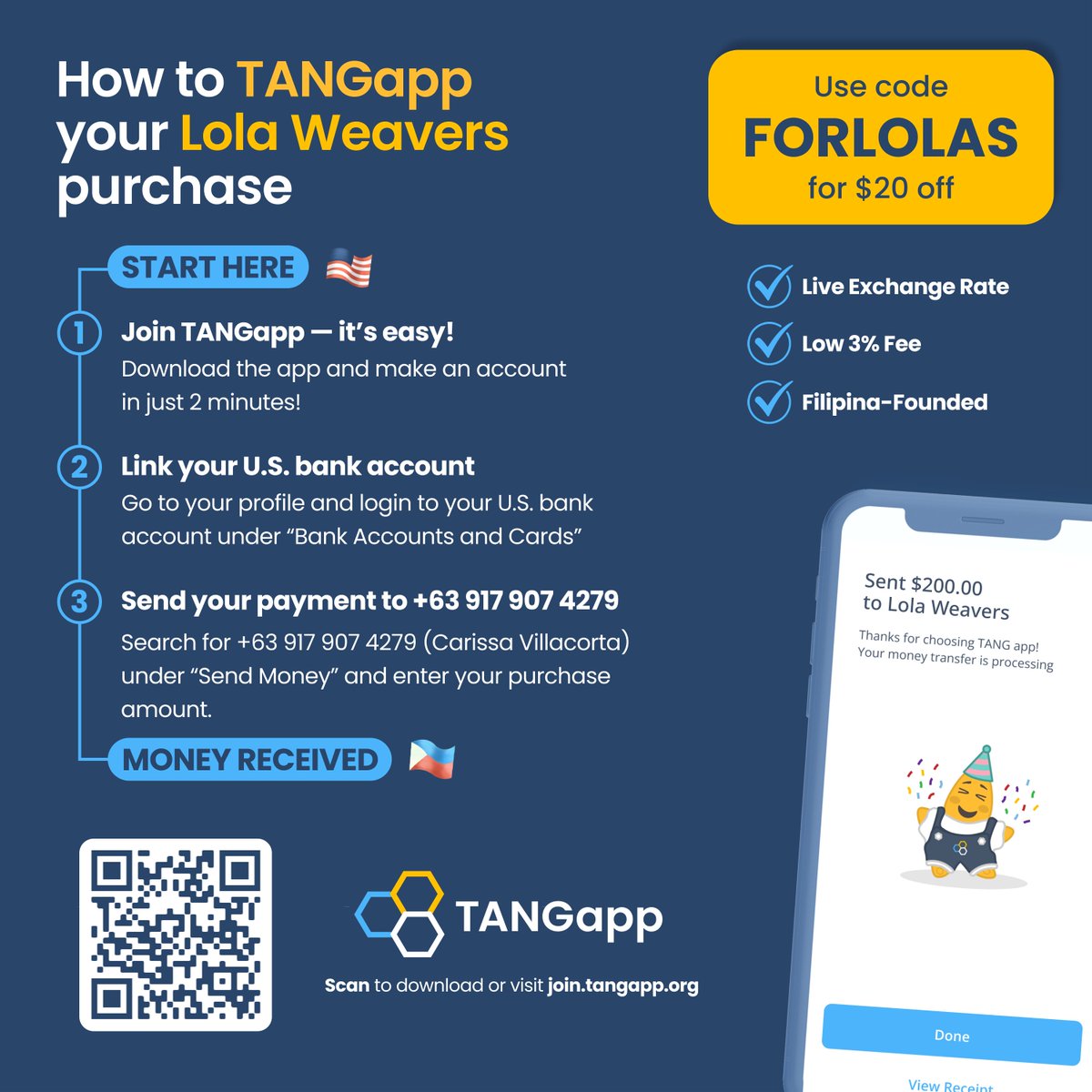 TANGapp tweet media