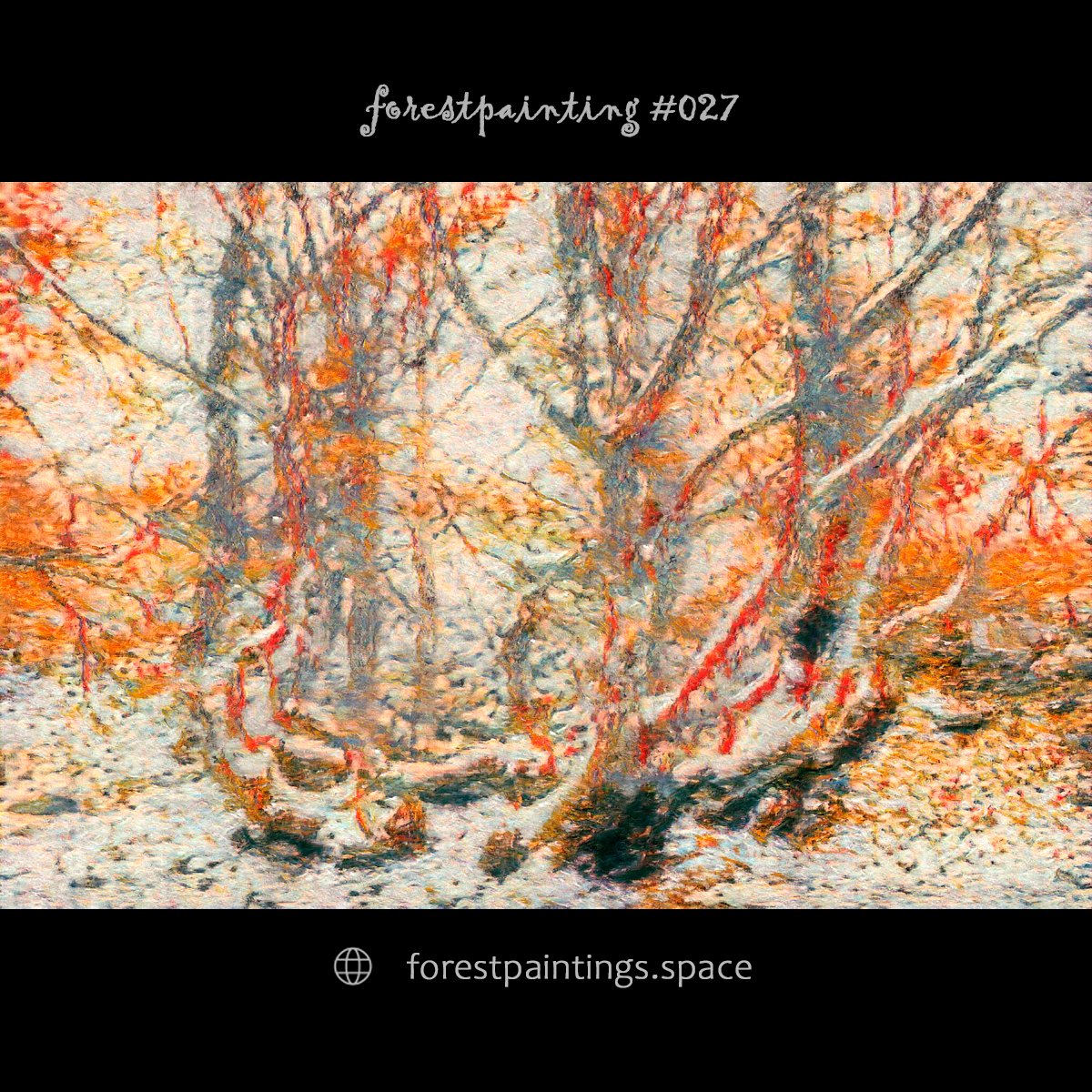 New‼️🎨Fine Art arrival 🖌️🖌️🖌️
Forest Paintings Collection➡️027
More than 100 works
Links ⏬
forestpaintings.space
opensea.io/collection/for…
#nft #nftart #nftcommunity #nftcollector #nftartist #nftcollectors #nftartgallery #artist #nftartwork #painting #artwork #artsy #artgallery
