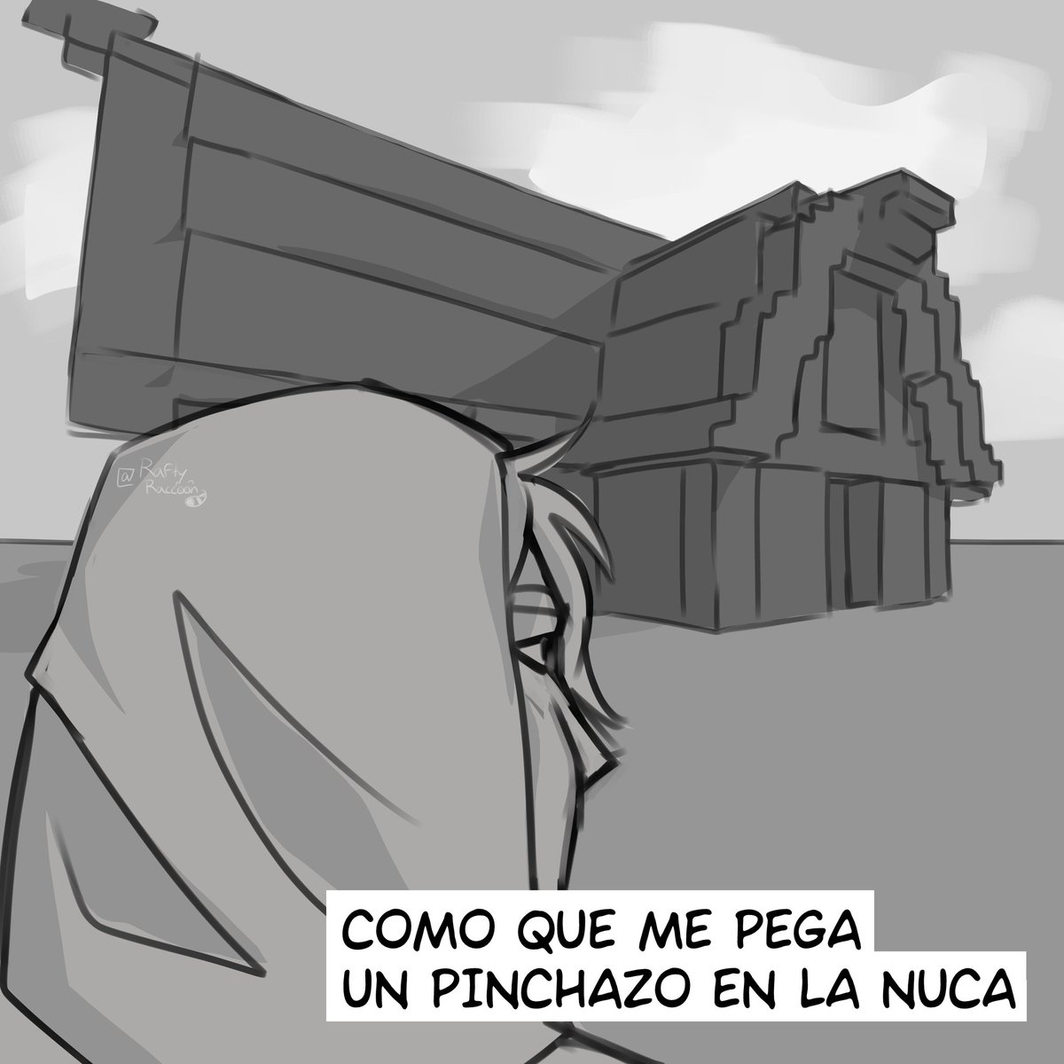 RaftyRaccoon's tweet photo. Hice un mini cómic respecto a la conversación que tuvieron Luzu y Vegetta mientras minaban 👁️
#Karmaland5 #Karmalart #luzufanart https://t.co/Wc3KNtoa3C