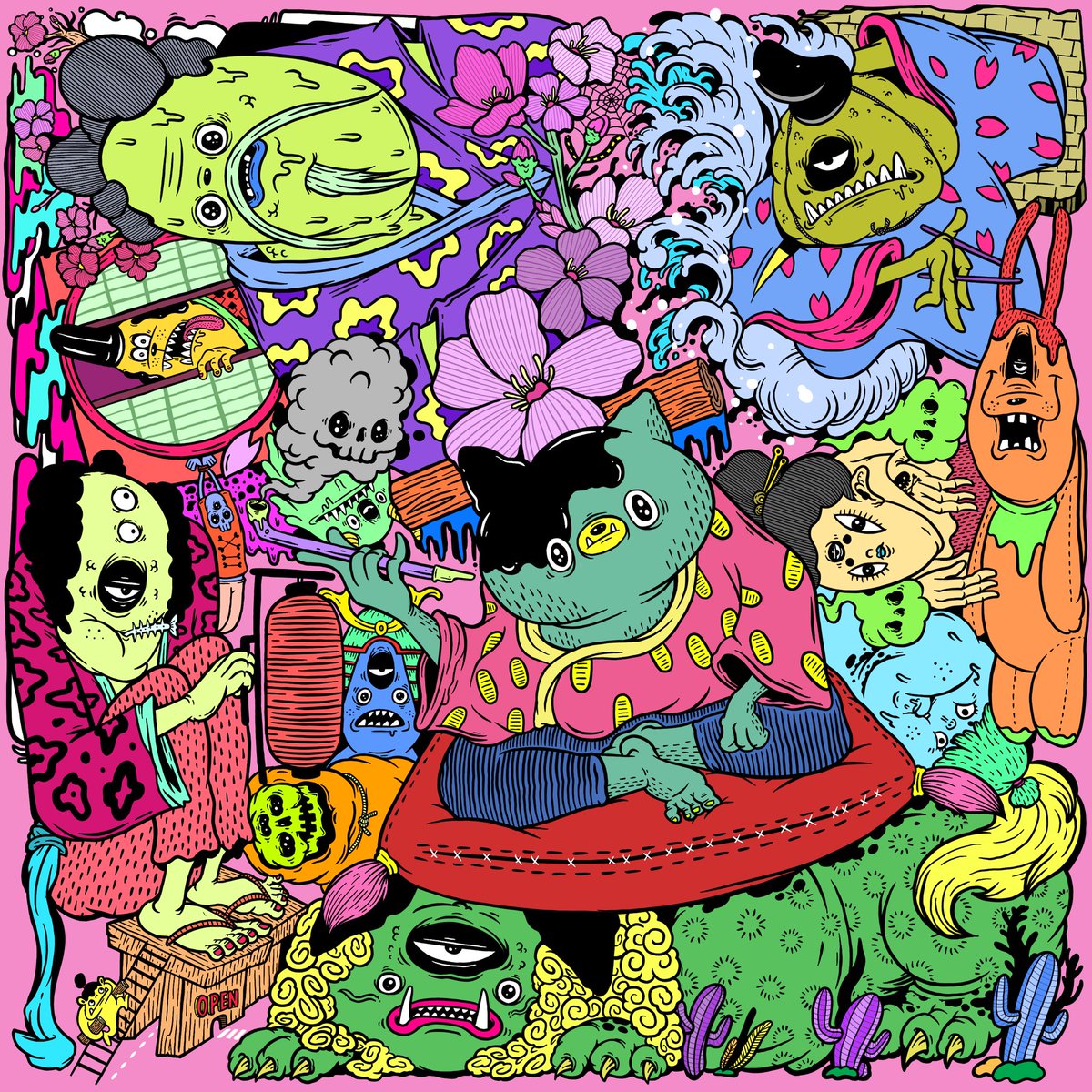 <a href="/NoxGallery/">NOXGALLERY</a> 初めまして!!ぱとりっくと申します!!!
たくさんのMonsterを描き込んだこちらのシリーズのJapanesever.で参加させて頂きます!!よろしくお願い致します!!!
😈 MonsterMadness😈
opensea.io/collection/mon…