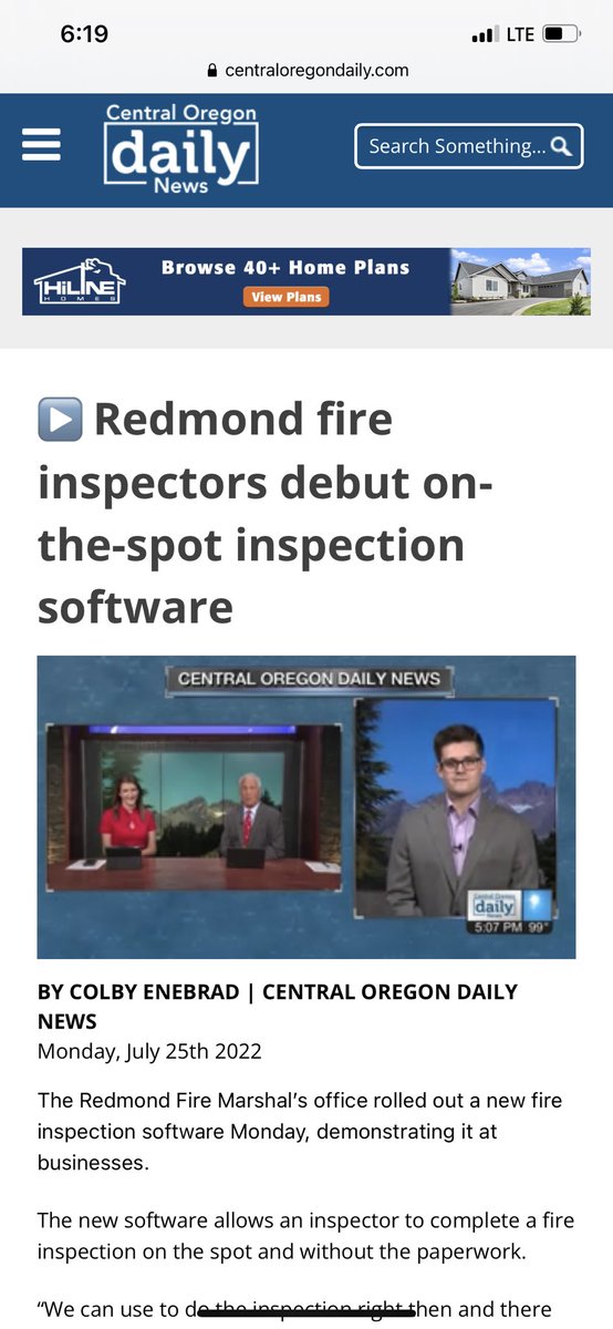 LEnebrad's tweet photo. Colby made his on-air debut tonight on the evening news! So proud of him! https://t.co/GWI4HIfHlD