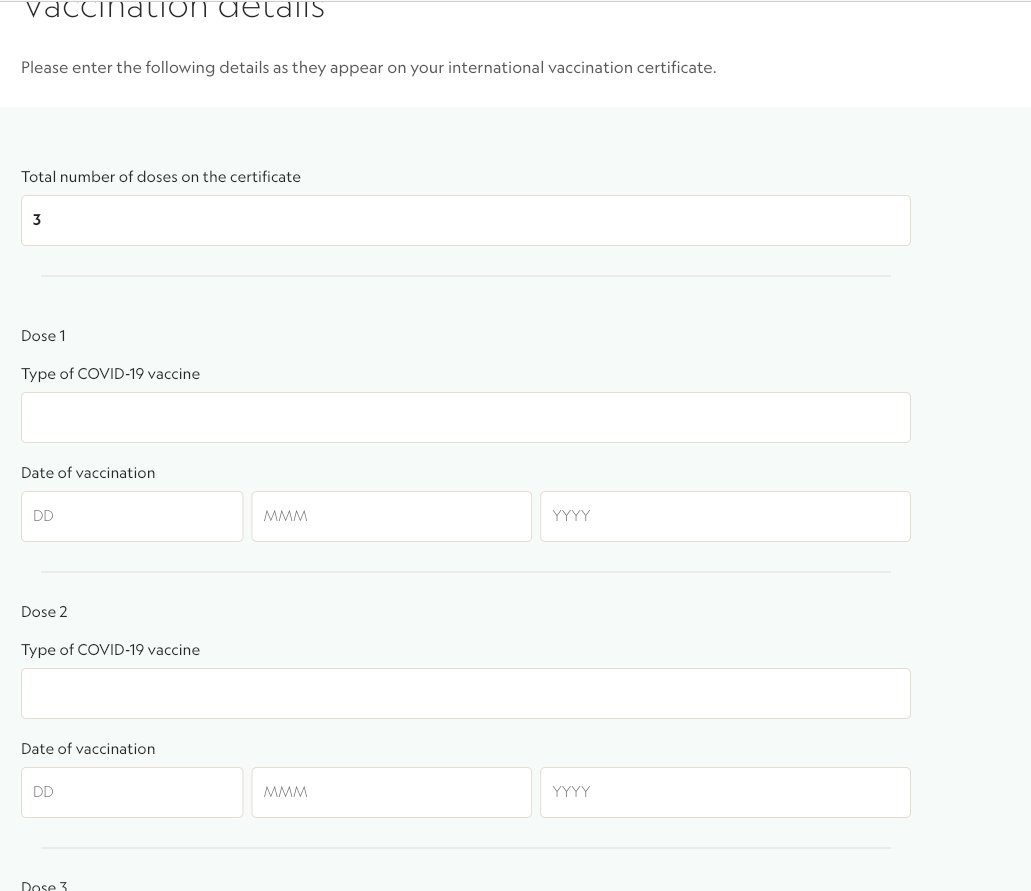 engineerJ's tweet photo. @MBIEgovtnz what is this BS - its not even on the vaccination certificate you guys produced.  Time to move on guys - what a ridiculous joke this form and process is. https://t.co/2ix1jRygFb
