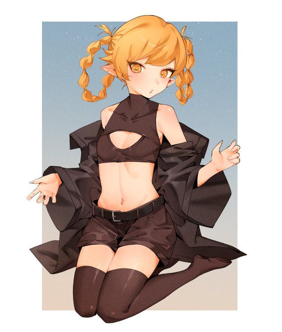 よふかしの忍#物語シリーズ #忍野忍 