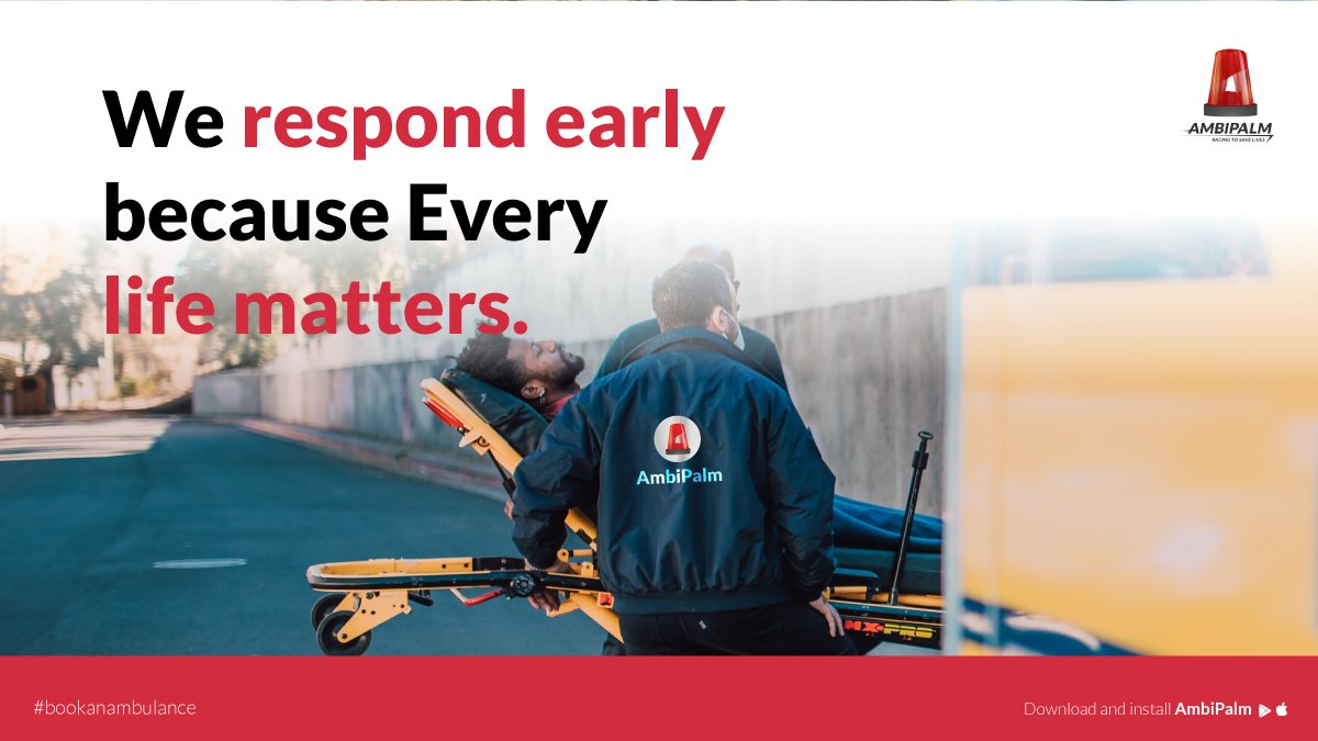 We aim to be the first ones at the scene, with advanced equipment and services, often in times of crisis to deal with medics and other emergency personnel.

Call for help at 1800 270 911 911
 visit us at ambipalm.com

 #Ambipalm #Ambulance #Emergencyservices #Patients