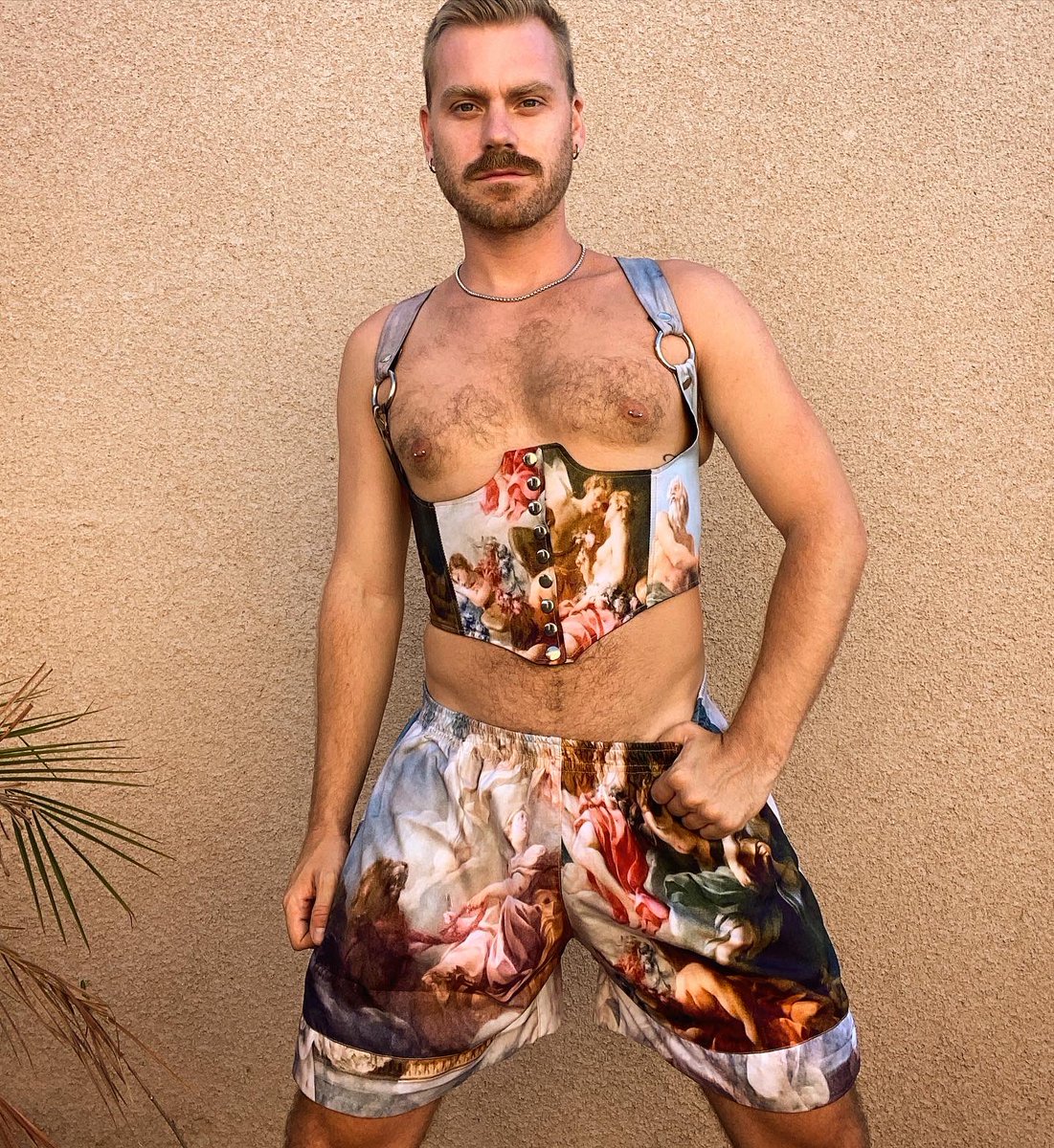 An outfit I made out of tapestries from Amazon for a renaissance themed party.