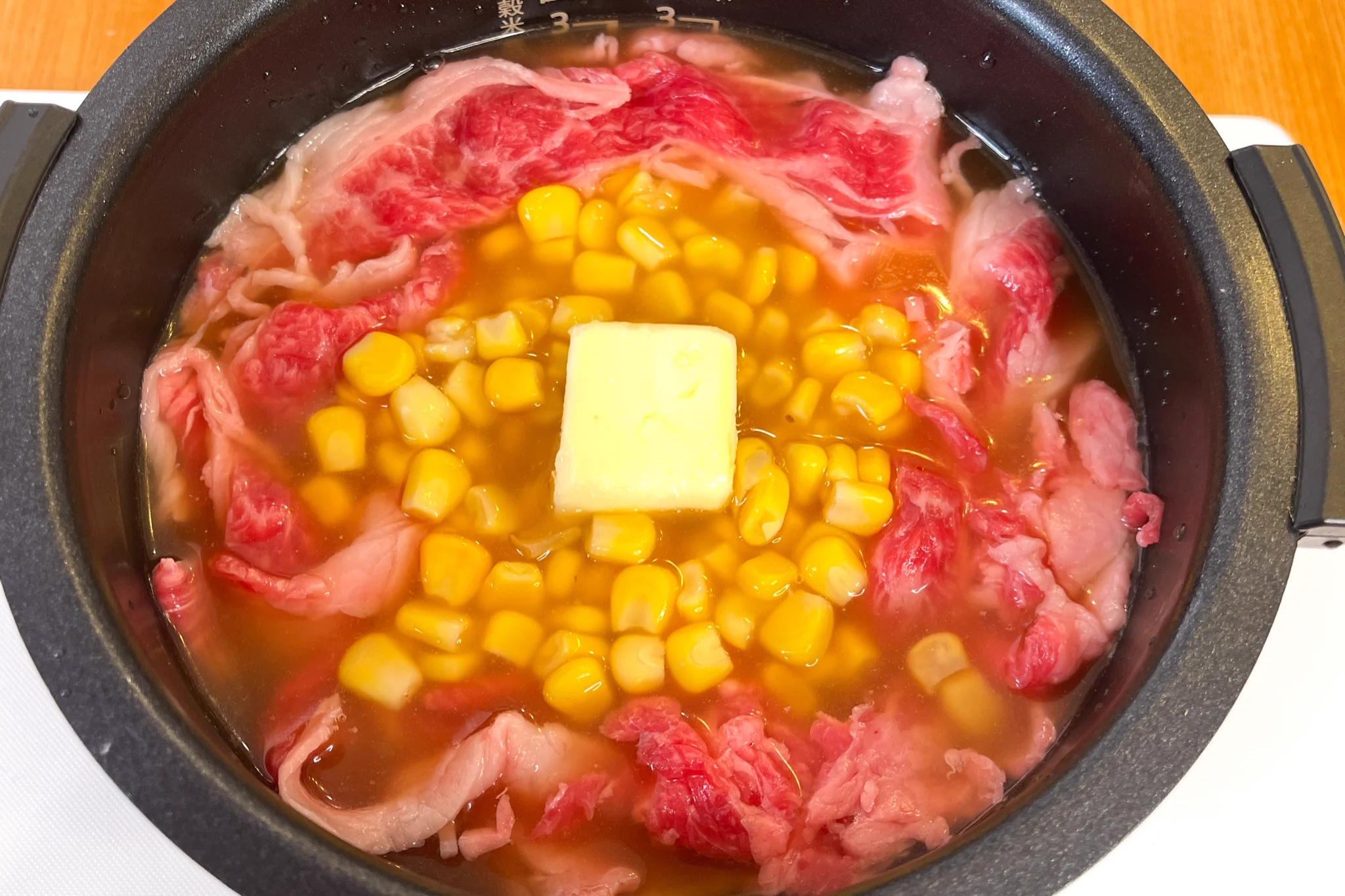 スタミナつけよう！！炊飯器で出来る「悪魔のペッパーランチ風」！