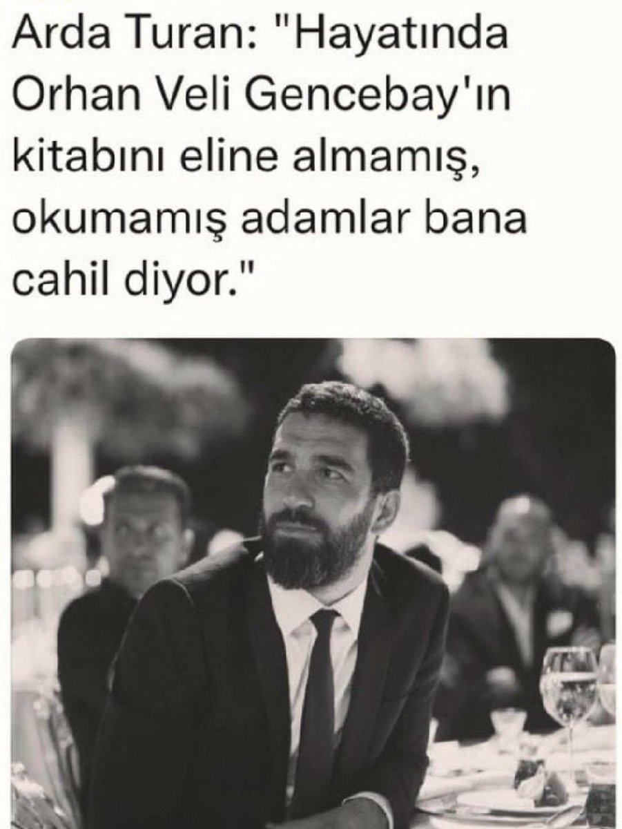 Adam haklı bence 🤪 mesela Nazım Hikmet Tatlıses'in kitaplarını da unutmamak lazım tabi🤣🤣
#ardaturan 
#orhanveligencebay 
#SONDAKİKA