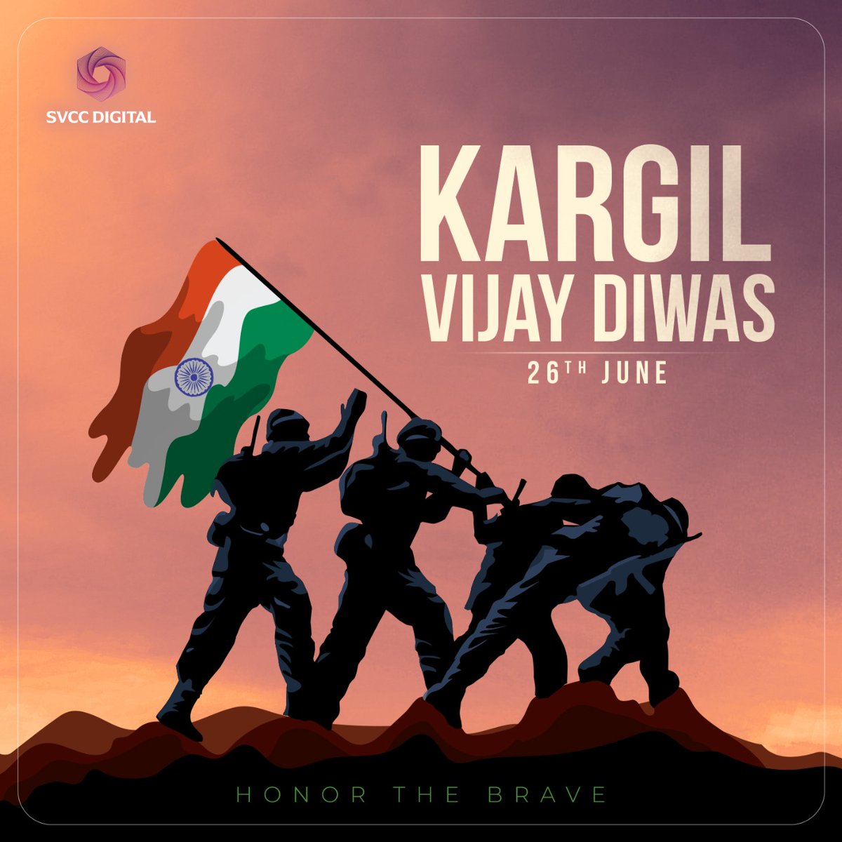 This Vijay Diwas, Remembering our bravehearts who fought valiantly and sacrificed for the Nation. Jai Hind 🇮🇳 #KargilVijayDiwas