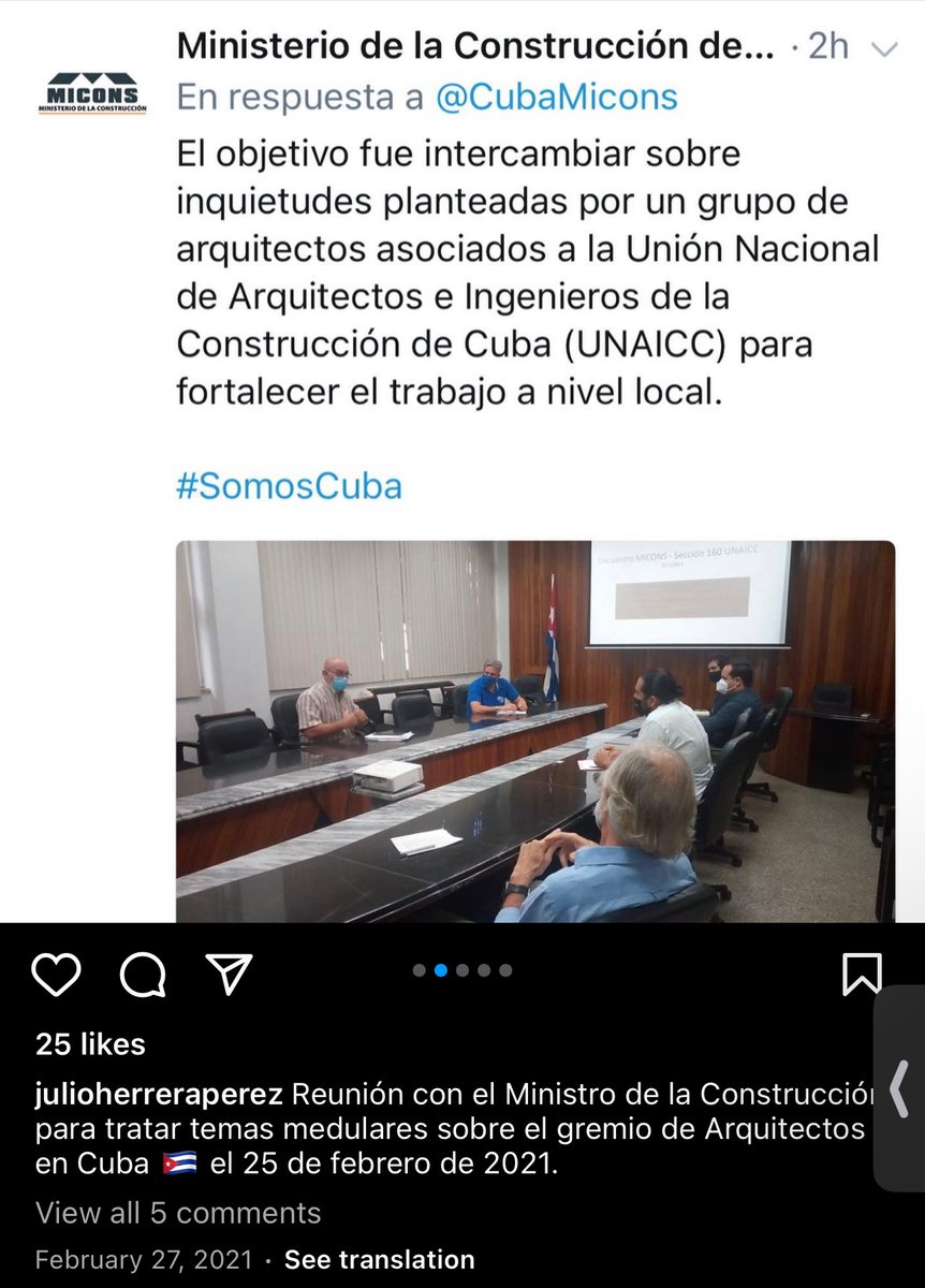 LaOsitaAmor's tweet photo. Aqui vemos al amoroso @ArquiSpaces (Julio Herrera Pérez) amigo intimo de @LLeontravelart DIALOGANDO con el Ministro de la Construcción de #Cuba defendiendo las conquistas del socialismo… 

Ahora se entiende que ni una multa cariñosa del 370 tenga. #DesdeElCariño 💗

Dale RT 🐻💗 https://t.co/9EufGOHpTG